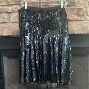 Stenay silk, sequin skirt with elastic band. Large